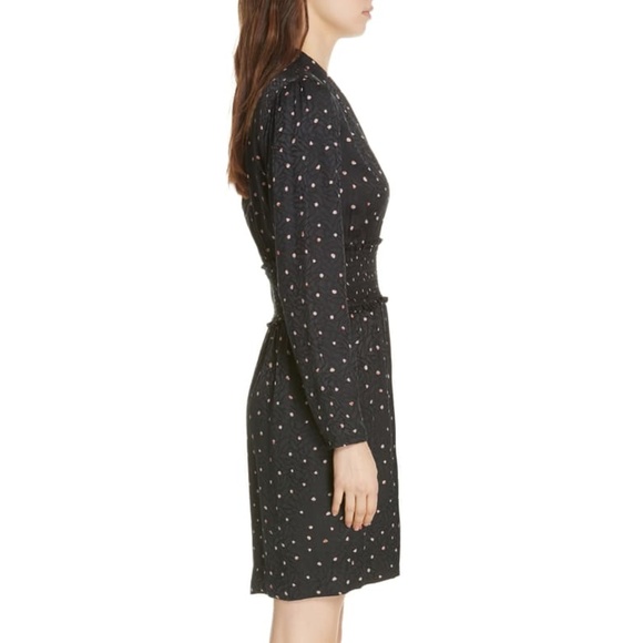 SOLD! Rebecca Taylor Painted Dot Cocktail Dress - Picture 3 of 7